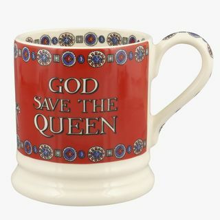 Queen's Platinum Jubilee God Save The Queen 12 Pint Mug