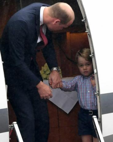 Prins George Fødselsdag Fakta - Prins George møder Obama