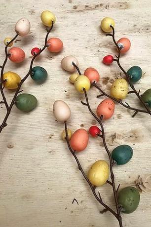 Dekorasi Pohon Cabang Telur Paskah yang Kreatif, £15.47