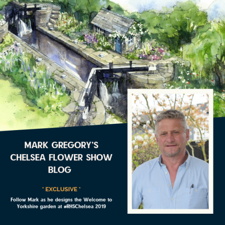 Chelsea Flower Show 2019 - Mark Gregory, zahradní designér zahrady Welcome to Yorkshire, spouští exkluzivní blog na House Beautiful UK