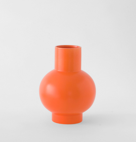 Orange, Vase, Kunststoff, 