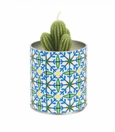 Sainsbury's Home Mojito Tall Tin Candle with Cactus, £5