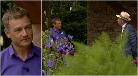 Chris Beardshaw in der RHS Chelsea Flower Show von BBC Two
