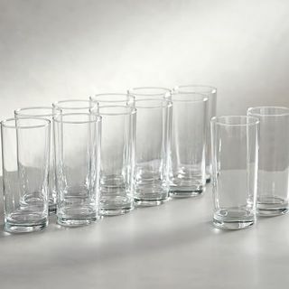 Maitinimo įstaigos dėžutės stikliniai puodeliai, 12 vnt