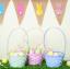 Seriens påskekollektion inkluderer kaningonks og ægkranse