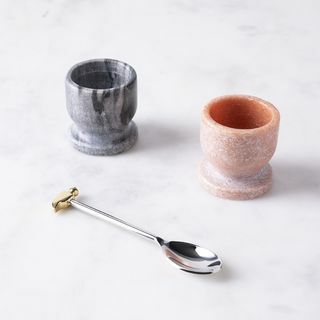 Hammer Spoon & Marble Egg Cup