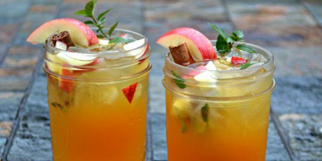 Apfelwein-Cocktails