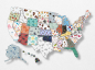 Ezek az állami témájú háttérképek ikonikus dolgokat tartalmaznak, amelyekről minden állam ismert