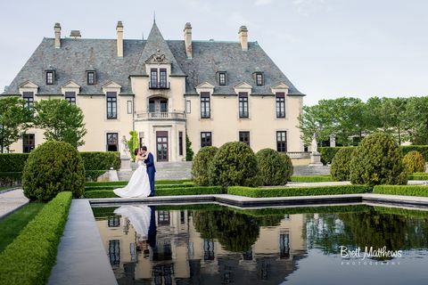 eine Hochzeit im Oheka Castle in Huntington New York