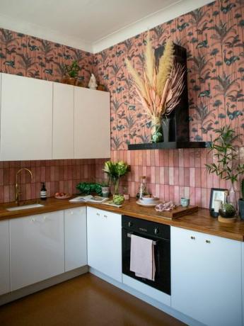 roosa köök roosa köögi ideed