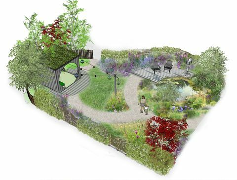 RHS Garden for Wildlife: Wild Woven la RHS Chatsworth Flower Show 