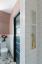 Sie müssen diese verträumte rosa Badezimmer-Transformation von Designer Eneia White sehen
