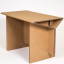 Kartonske mize Chairigamija ponujajo rešitev za delo od doma