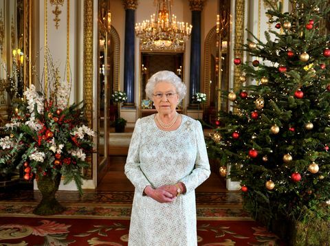 Drottning Elizabeth II: s julsändning 2012 på Buckingham Palace