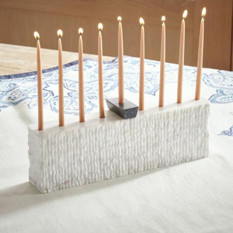 Menorah Wax Taper Candles, set med 45 st