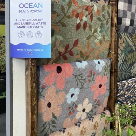 Выставка цветов в Челси 2022, ассортимент океанских ковриков от atlantic mats