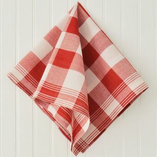 „Gingham Bandanna In Madder Red“