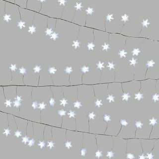 180 LED Snowflake Light, Ledus balts, L11m