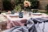 Blogger transforma un jardín en un camping para festivales con productos de Ebay
