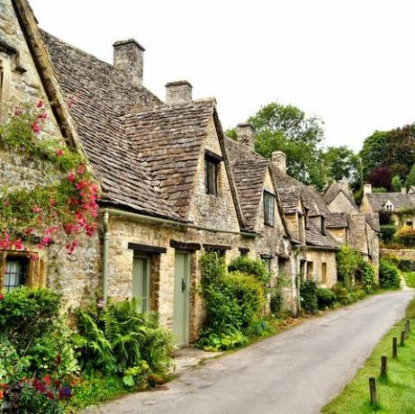 Città inglese nel Cotswolds