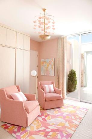 Annie Selke Perigold розовая мебель