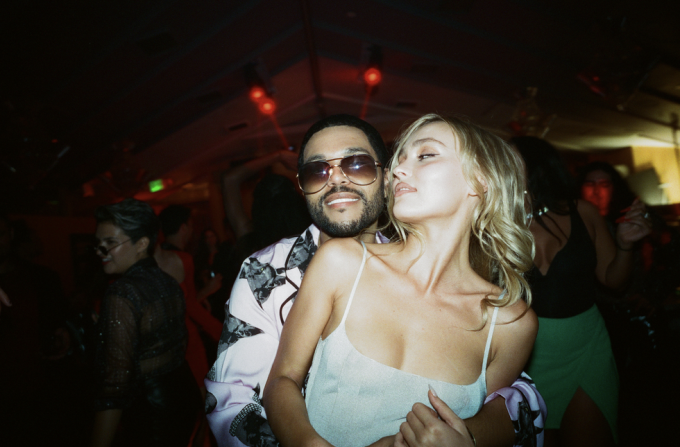 the weeknd and lily rose depp in the idool