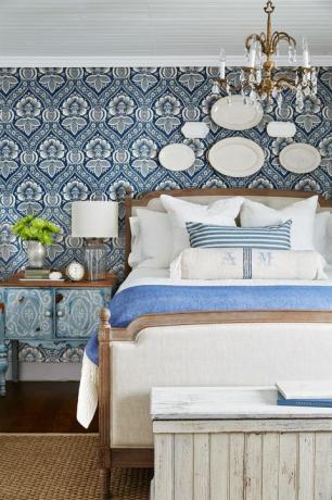Modra, soba, notranje oblikovanje, stena, bela, dom, pohištvo, notranje oblikovanje, posteljnina, turkizna, 