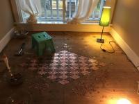 DIY grīda no pennies