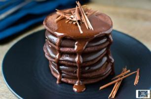 Einfaches Lindt Schokoladen-Pfannkuchen-Rezept