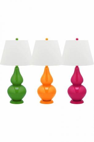 Bringen Sie mit farbenfrohen Lampen etwas Helligkeit in jeden Raum, verschönern Sie Ihre Morgenroutine und sparen Sie jetzt 1 USD mit < a href=" http://bit.ly/1FRm86s" target=" _blank"> Dove Go Fresh Duschgel</a>.