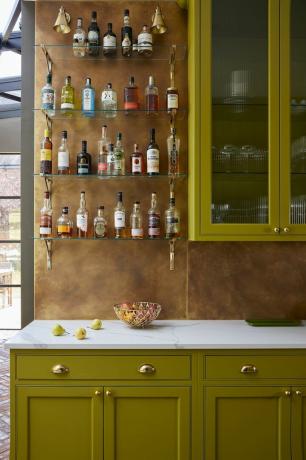 huvudföretaget i york kök redesign detalj av bar