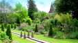 Виртуална обиколка на градината на Алън Тичмарш в дома му в Хемпшир