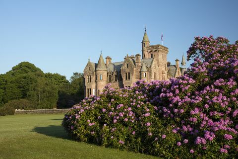 Crawfordton Evi, İskoç Baronial Konağı Evi - kale