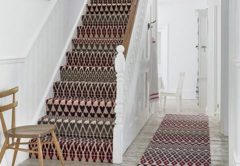 идеје за украшавање ходника-идеје-шарени тепих