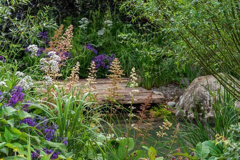 rhs Garden για ένα πράσινο μέλλον που σχεδιάστηκε από τον Jamie butterworth hampton court palace garden festival 2021