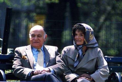 Jacqueline Kennedy Onassis a Maurice Tempelsman