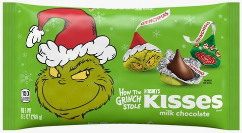 허쉬 밀크 초콜릿 그린치가 크리스마스 키스를 훔친 방법
