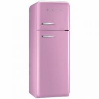 Wo kann man Caroline Flacks Dreamy Pink Smeg Kühlschrank mit Gefrierfach kaufen?