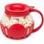 Ecolution Micro-Pop Popcorn Popper lager hjemmelaget popcorn i mikrobølgeovnen