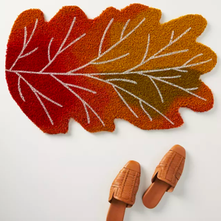 Herbstblatt-Fußmatte