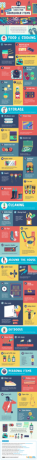 38 geniale Verwendungsmöglichkeiten für ungenutzte Haushaltsgegenstände - Infografik