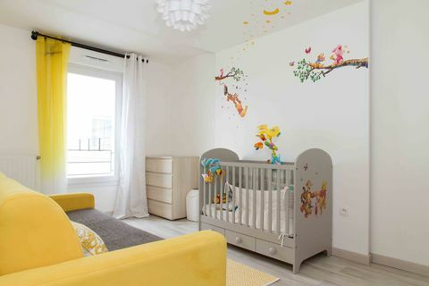 Ясная / детская / детская комната на Airbnb - Париж