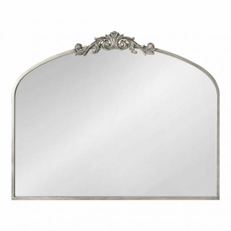مرآة قوس أنجلو مقاس 31 × 19 بوصة - فضية
