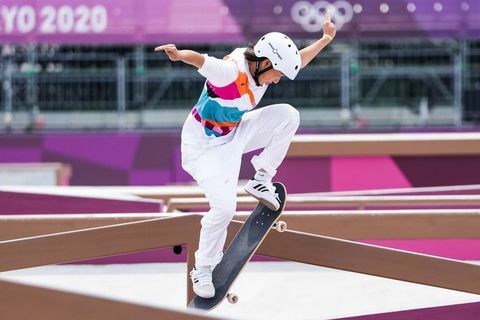 skateboarding Tokyo olympiske dag 3