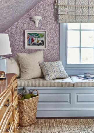 möbler, rum, inredningsdesign, blå, lila, vägg, grön, fastighet, sovrum, studio soffa,