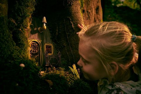マン島の妖精の家の写真