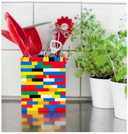 „Lego“ virtuvės reikmenų puodelis lisbet nuostabiai