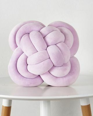 Mainstays หมอน Pretzel Knot, Dusty Orchid