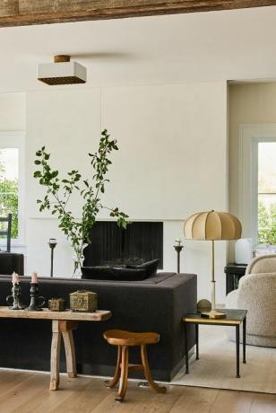 nápady na útulný obývací pokoj
