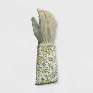 Mănuși de grădinărit din bumbac floral